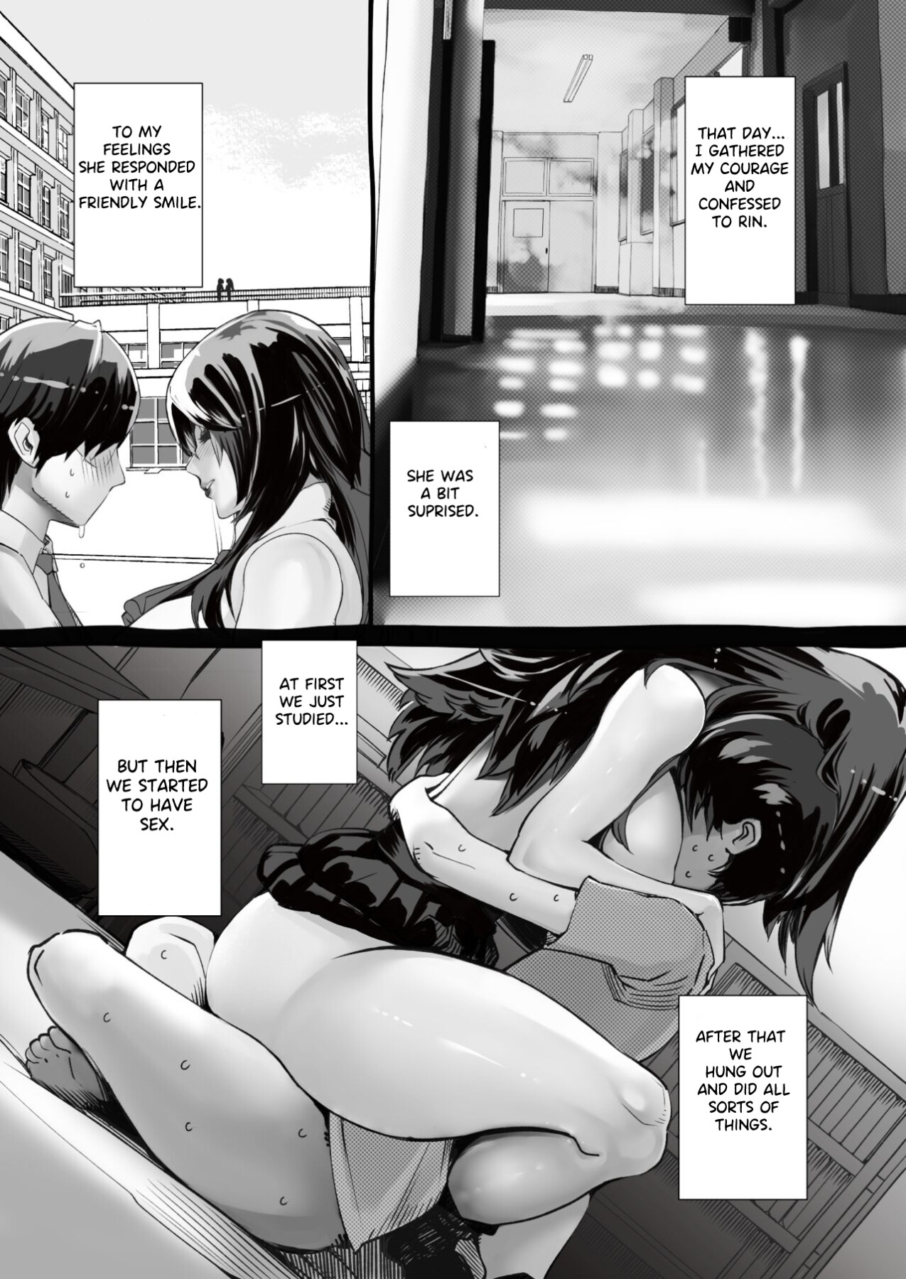 Hentai Manga Comic-My Girlfriend Cums from Another Man's Dick-Read-5